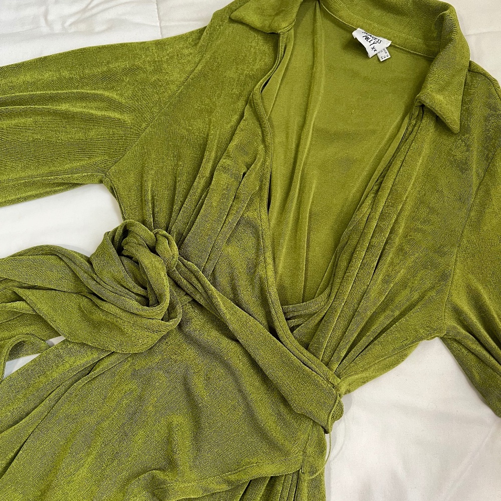 Green dress